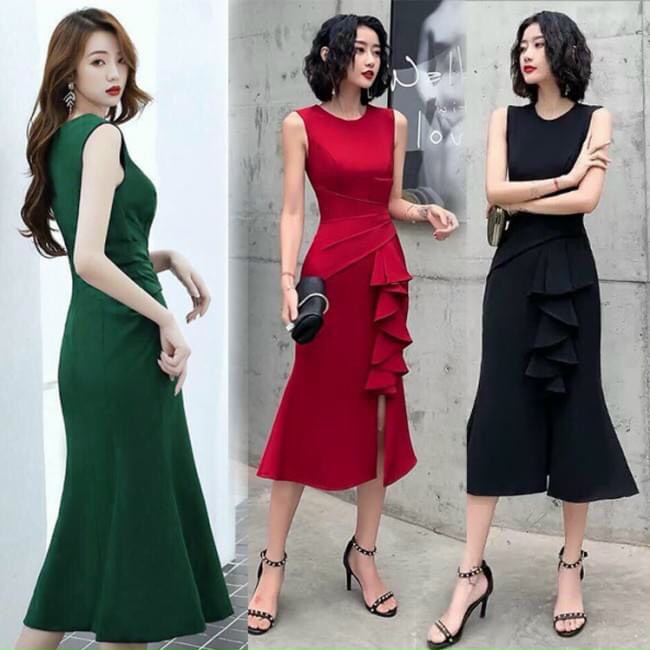 Đầm Body Nhúng Bèo - D544